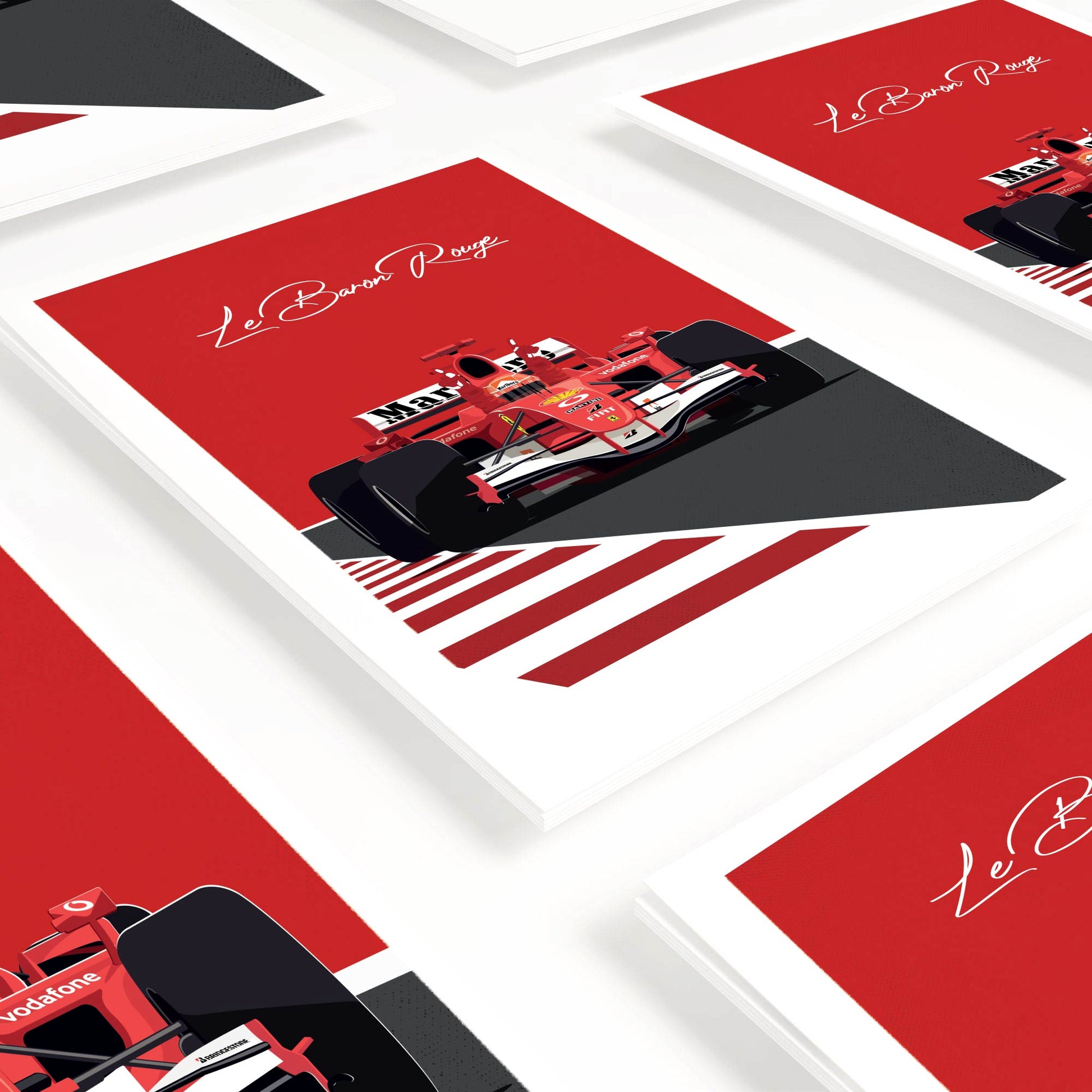 Michael Schumacher F1 affiches et impressions par ArtStyle Funny Michael Schumacher F1 affiches et impressions par ArtStyle Funny