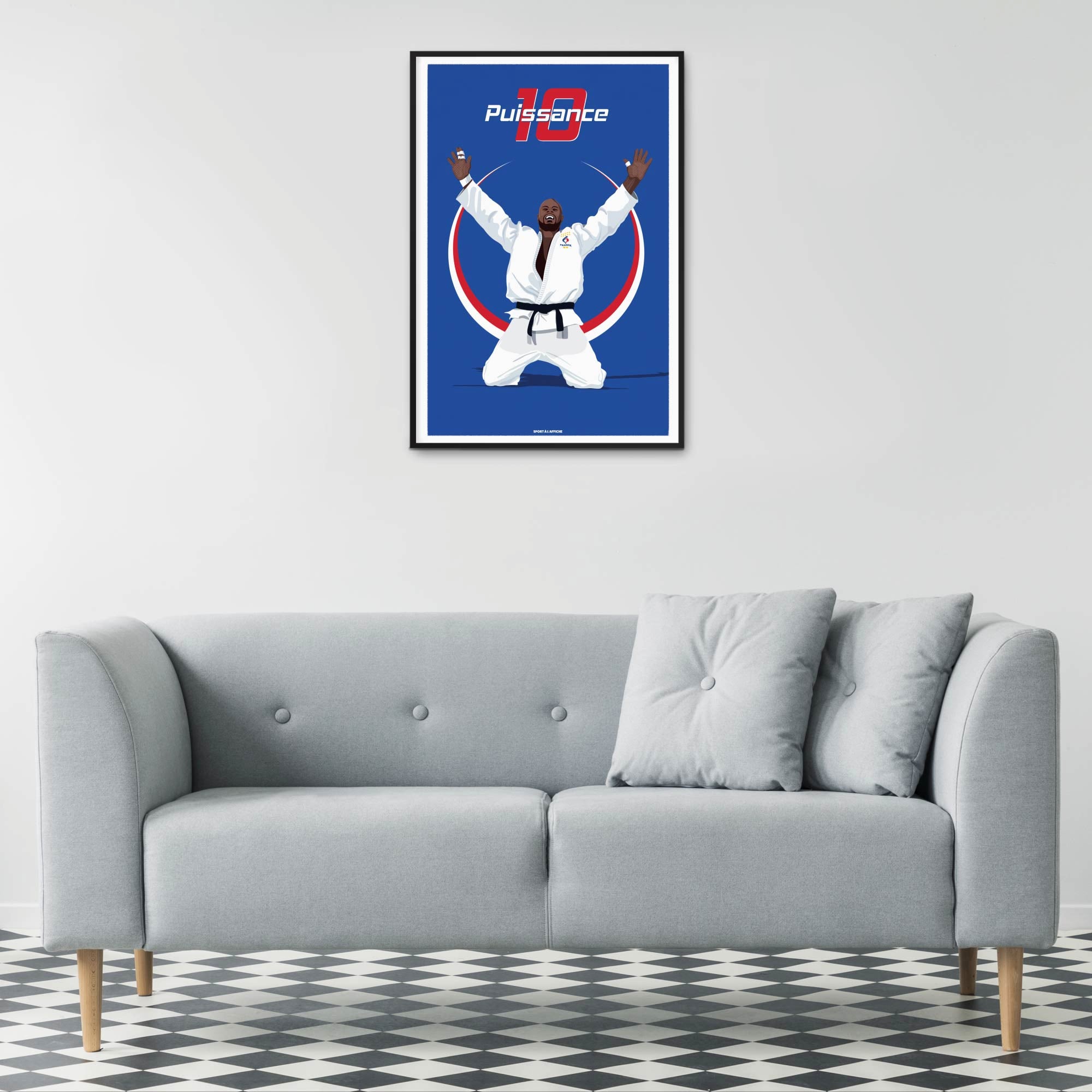 Affiche Judo - Teddy Puissance 10