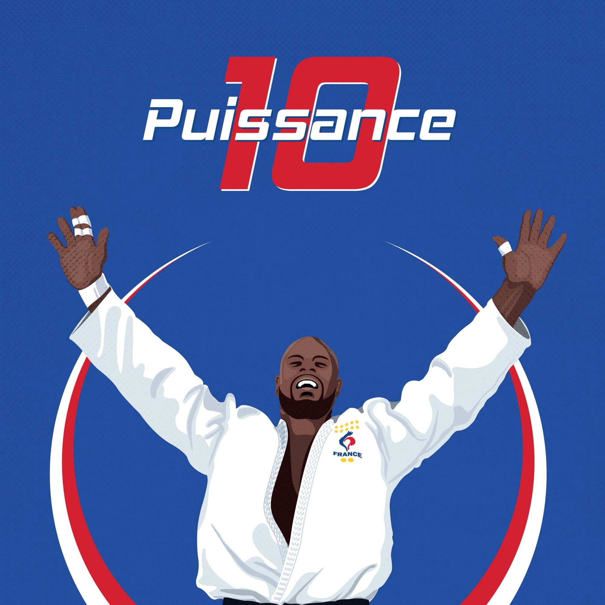 Affiche Judo - Teddy Puissance 10