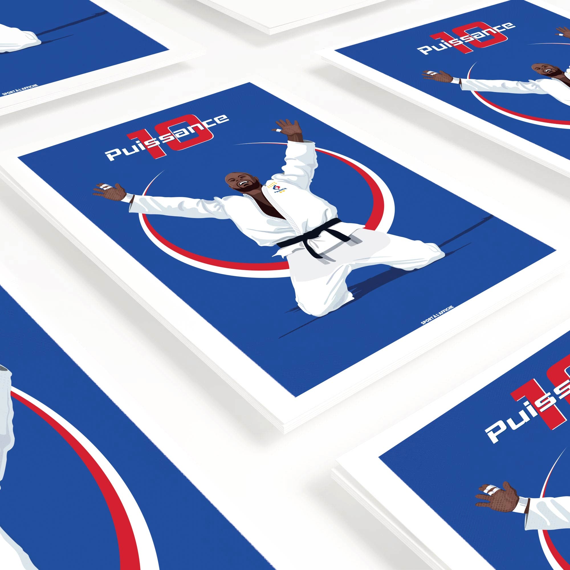 Affiche Judo - Teddy Puissance 10