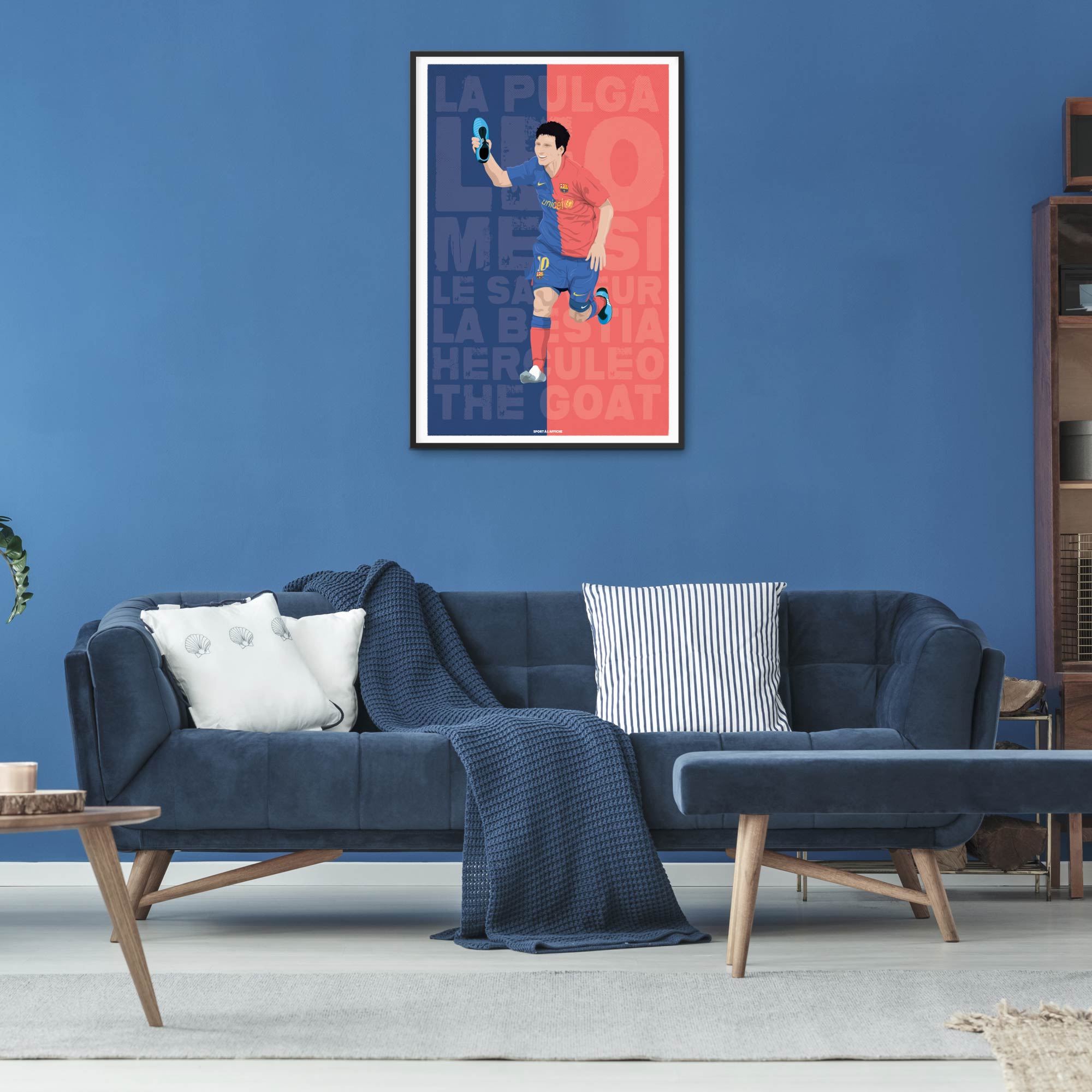 Affiche Foot - Leo La Pulga