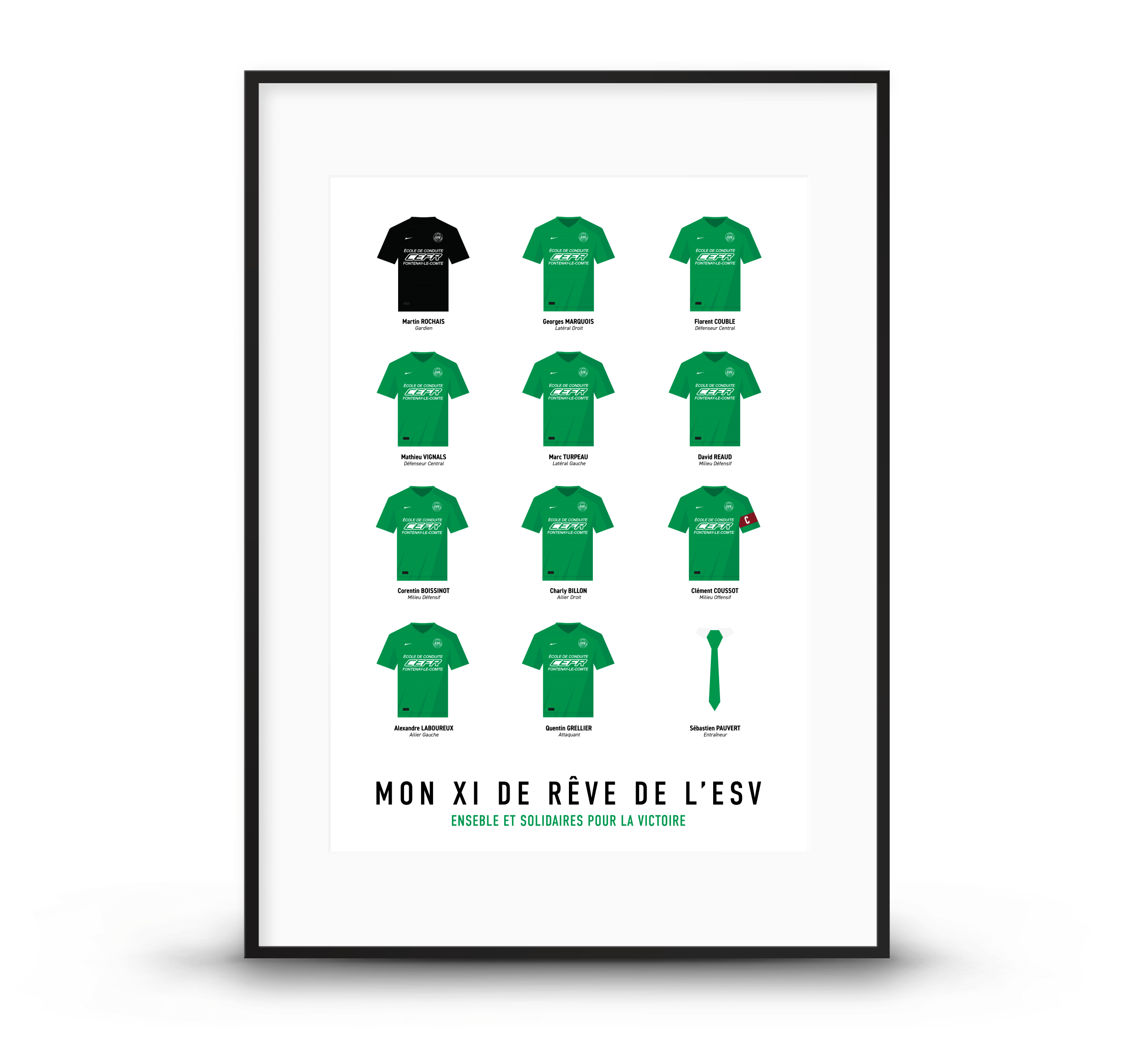 Créez une affiche de football amateur