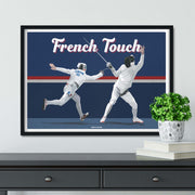 Affiche Escrime - French Touch