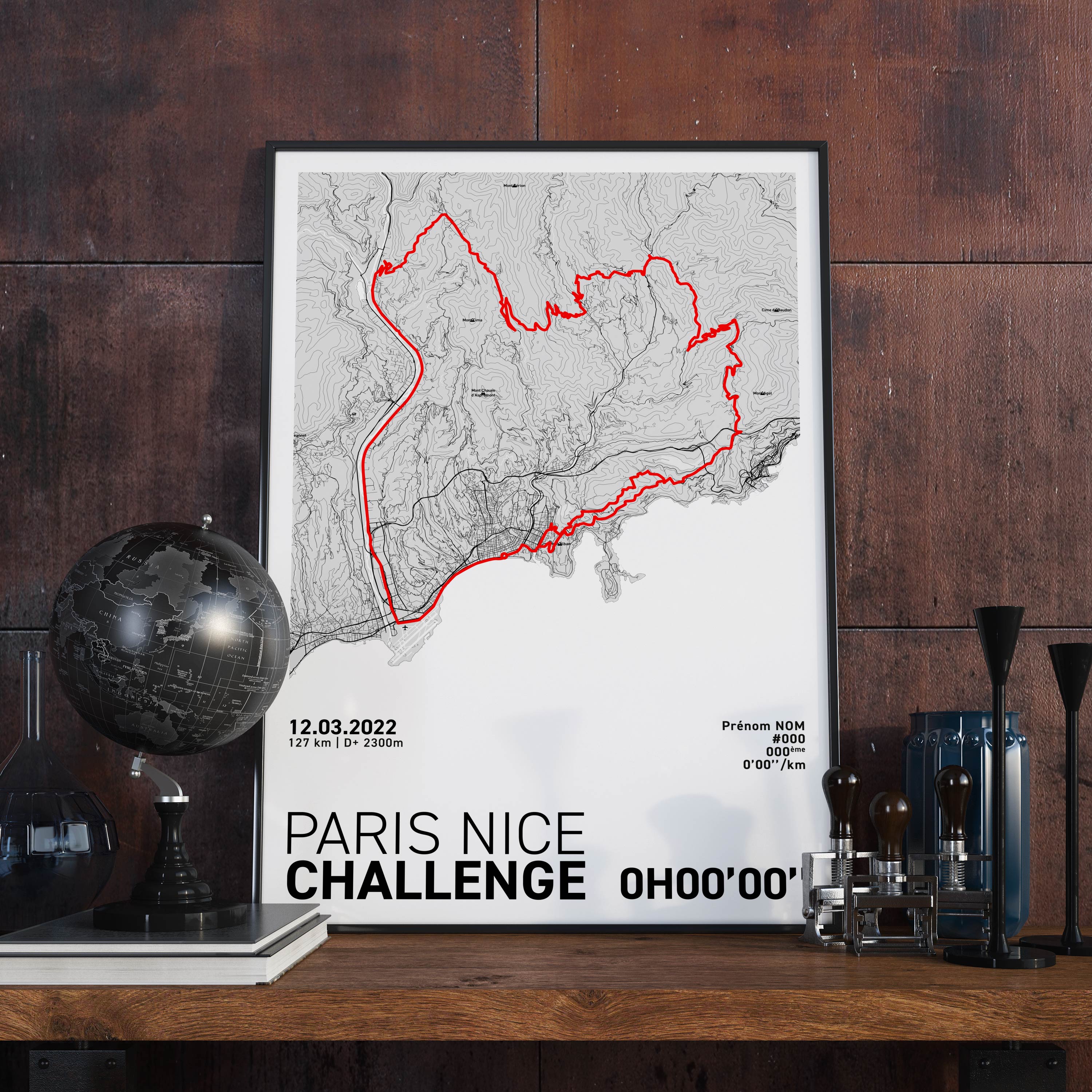 Affiche Cyclisme - Paris-Nice Challenge