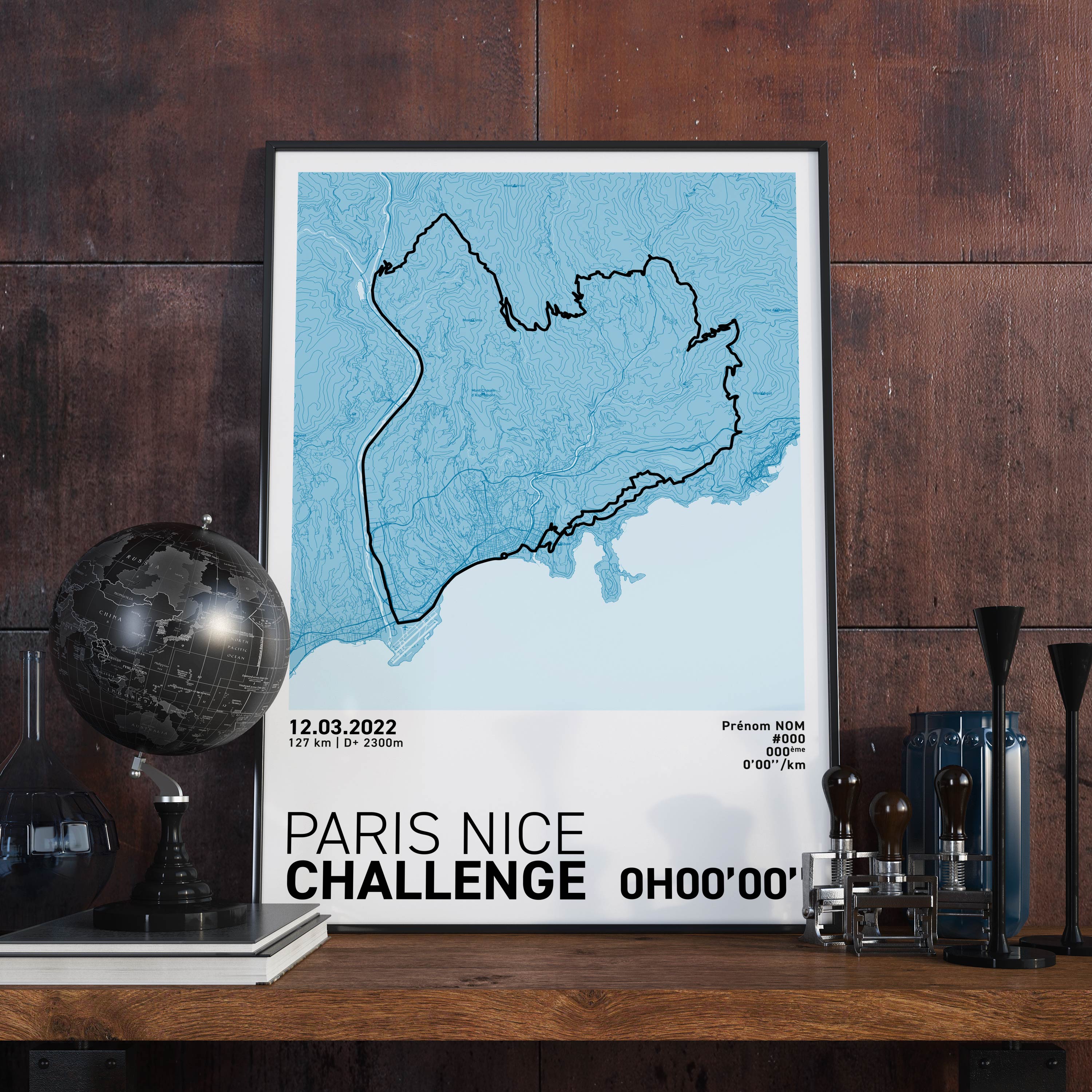 Affiche Cyclisme - Paris-Nice Challenge