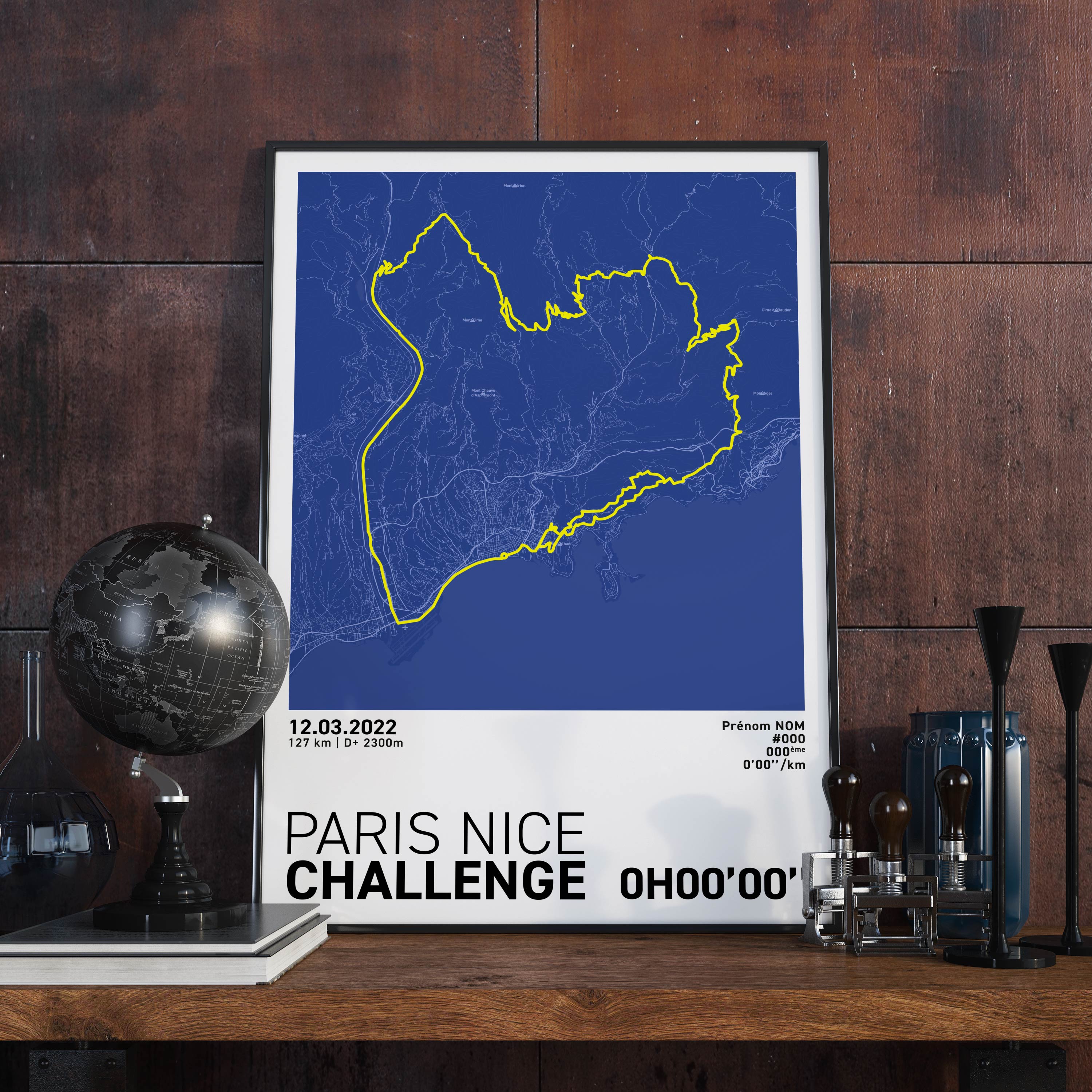 Affiche Cyclisme - Paris-Nice Challenge