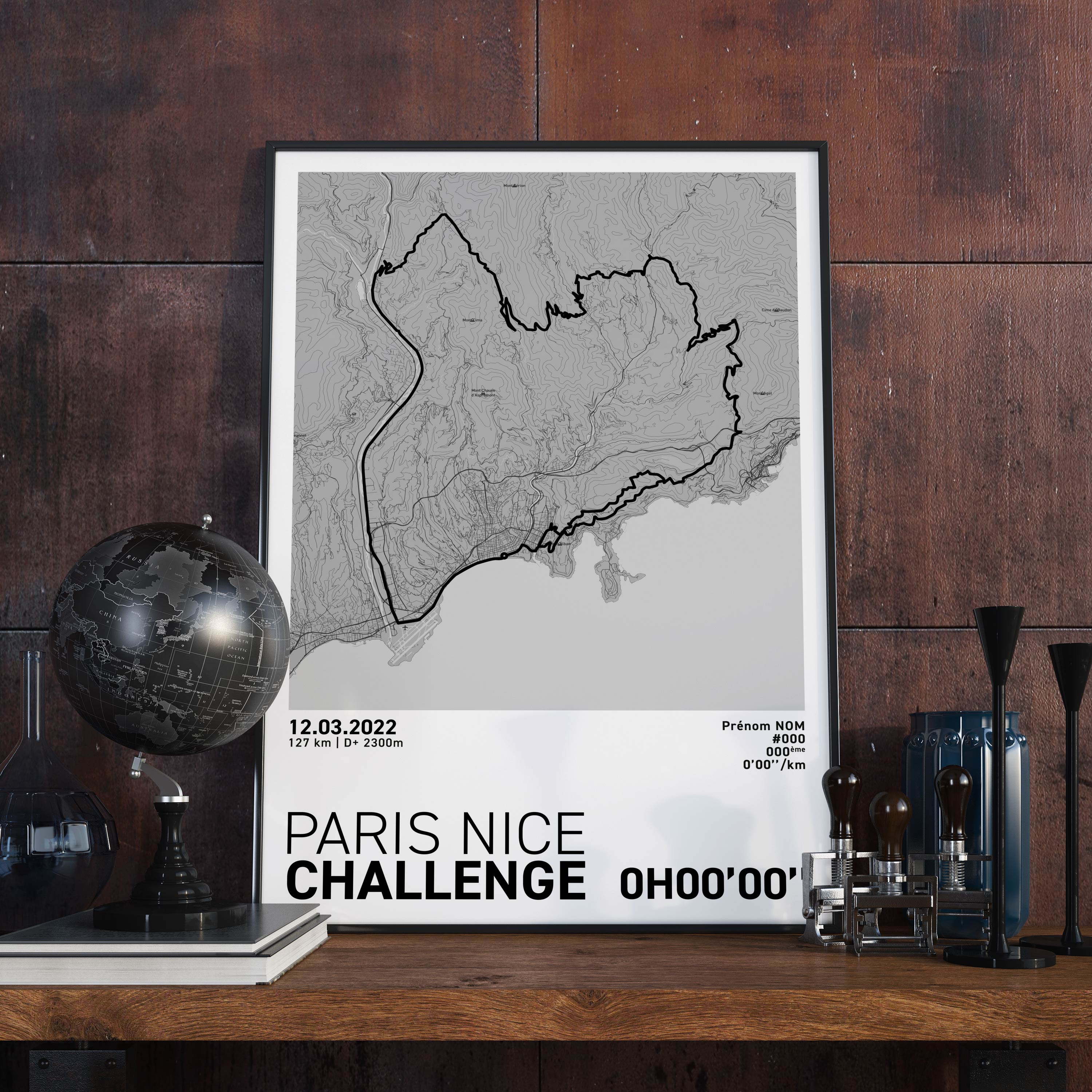 Affiche Cyclisme - Paris-Nice Challenge