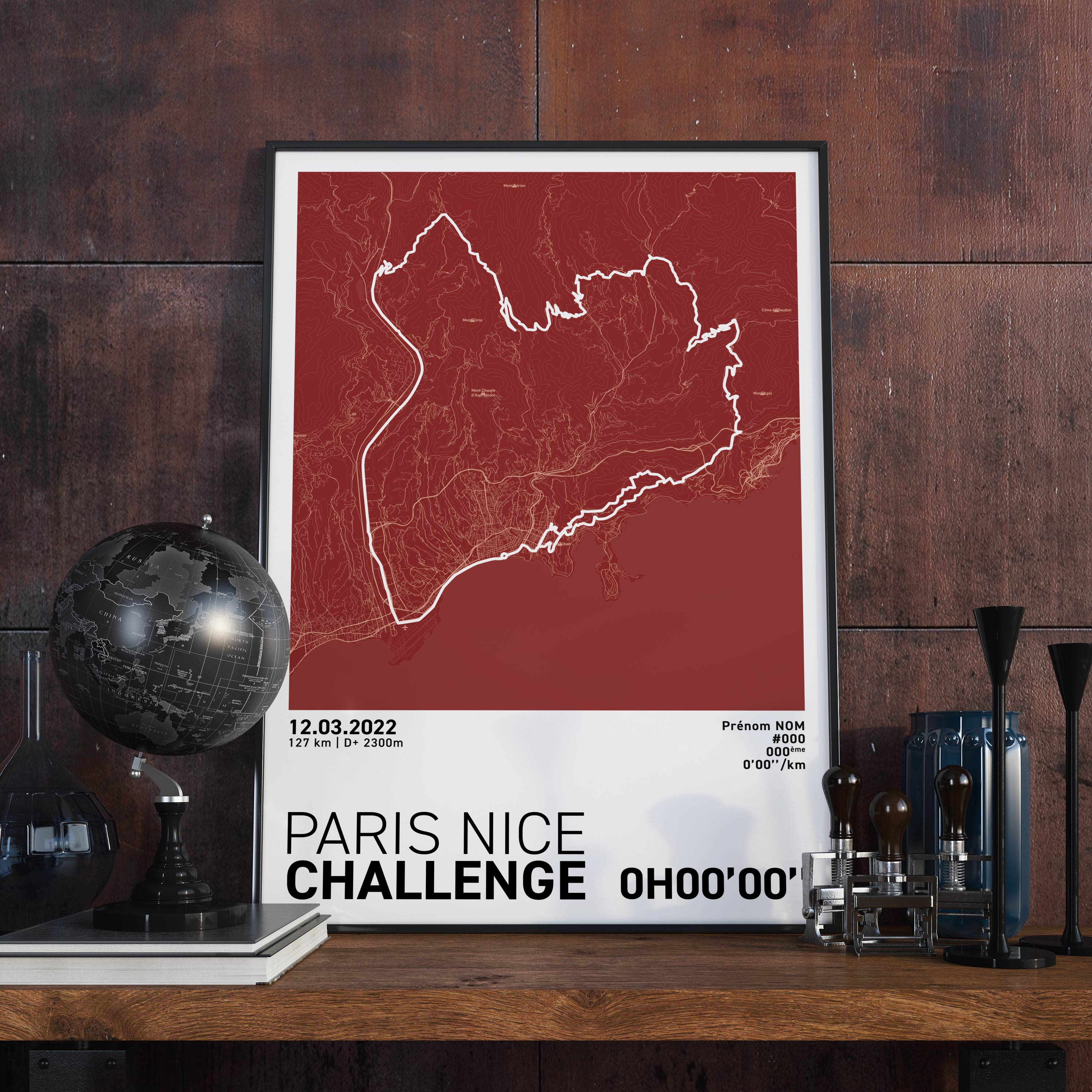 Affiche Cyclisme - Paris-Nice Challenge