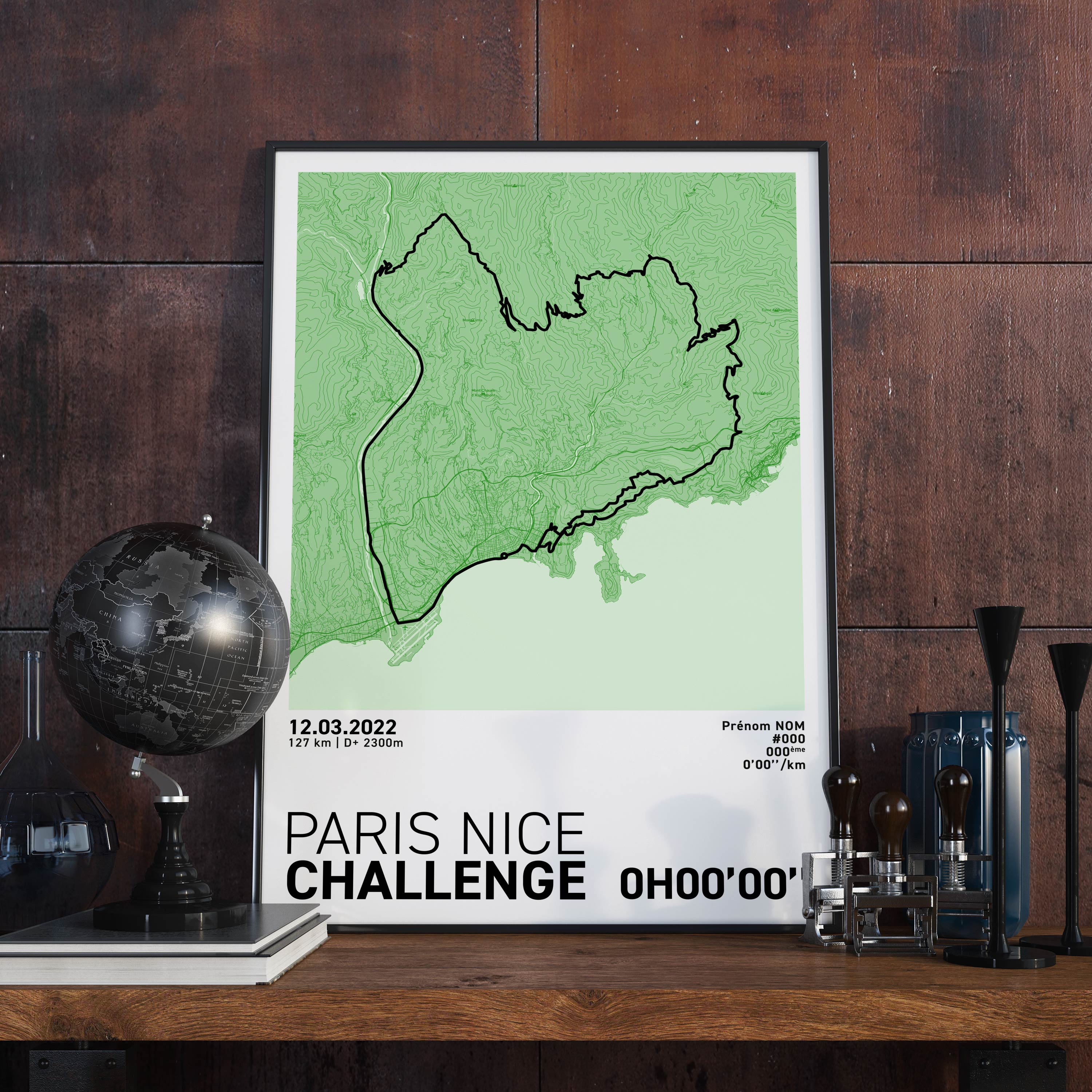 Affiche Cyclisme - Paris-Nice Challenge