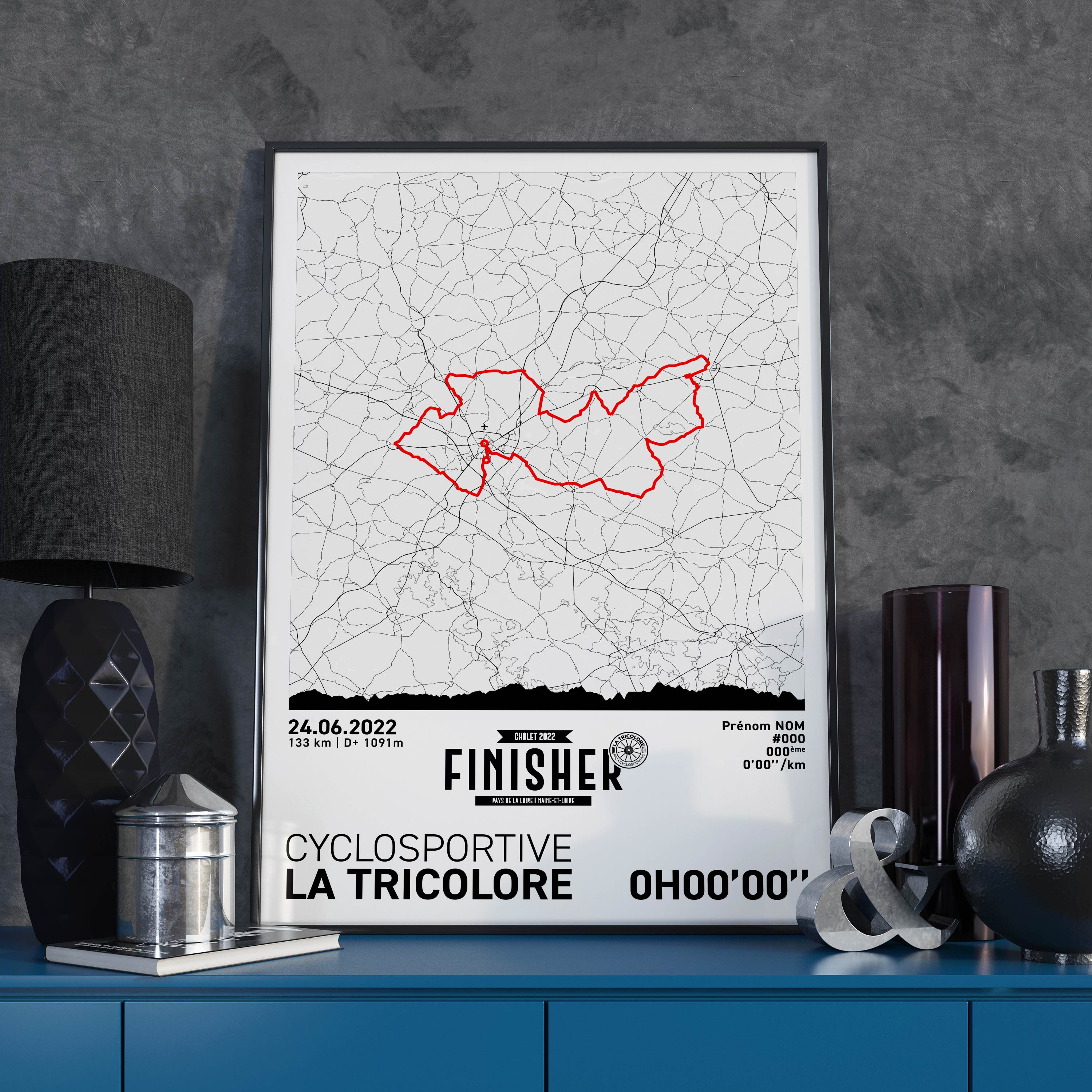 Affiche Cyclisme - La Tricolore Cyclosportive 2022