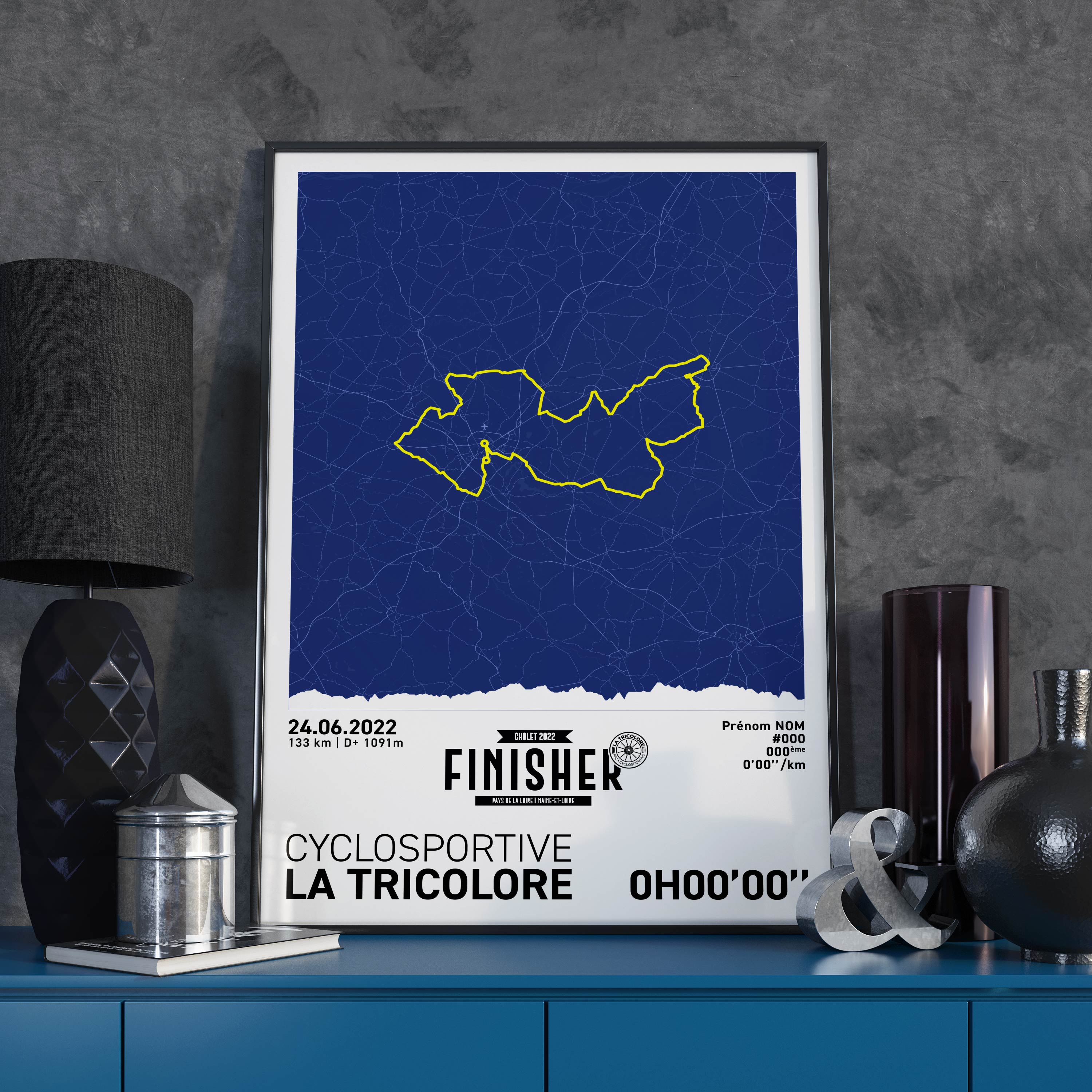 Affiche Cyclisme - La Tricolore Cyclosportive 2022