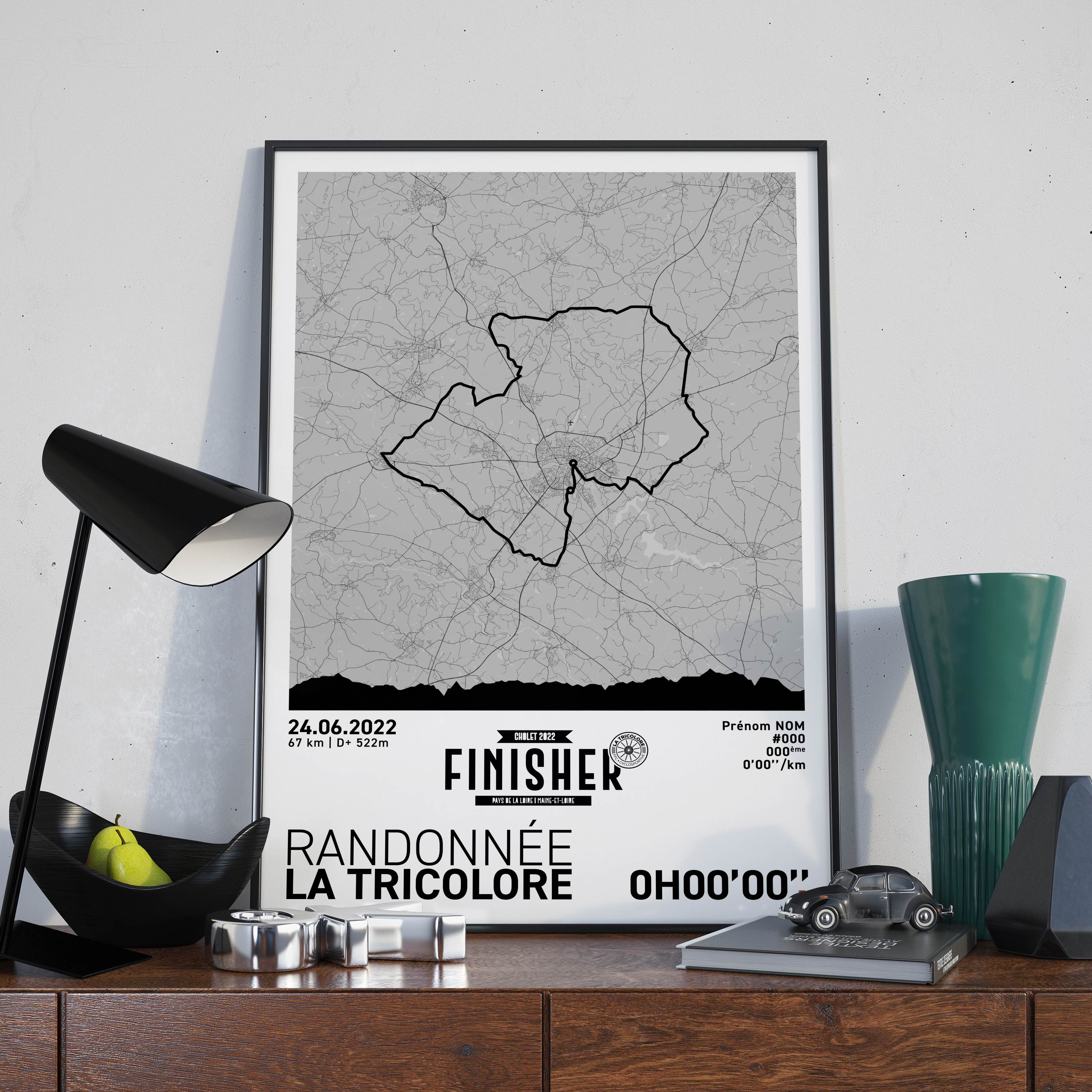 Affiche Cyclisme - La Randonnée Tricolore 2022