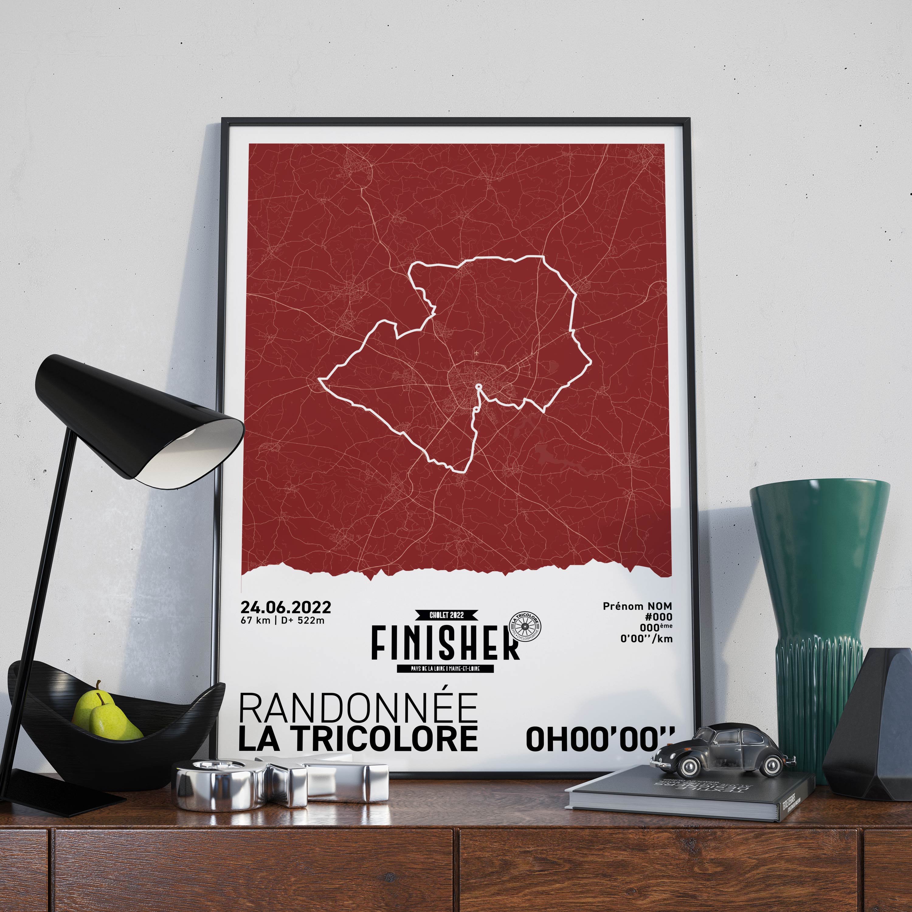 Affiche Cyclisme - La Randonnée Tricolore 2022