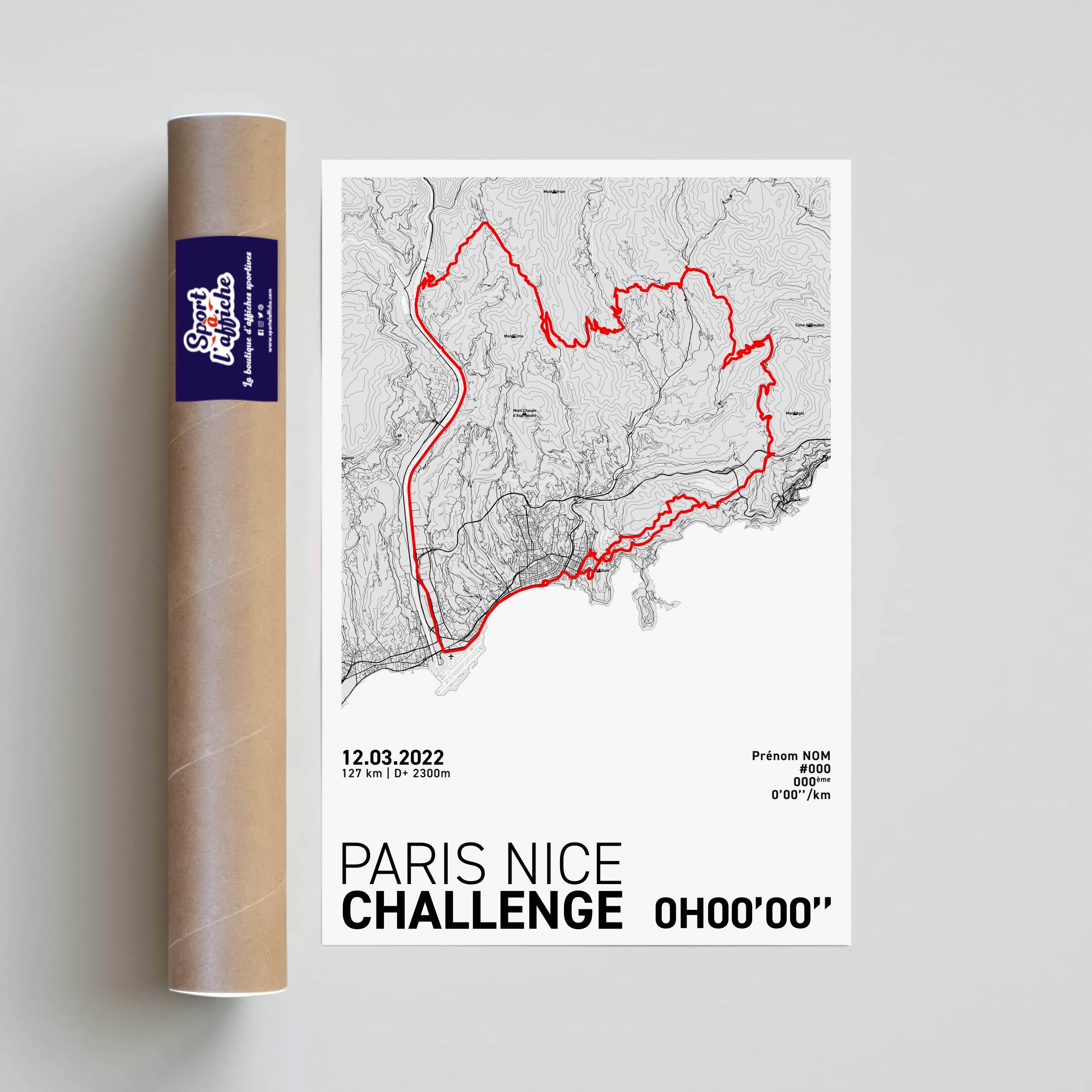 Affiche Cyclisme - Paris-Nice Challenge