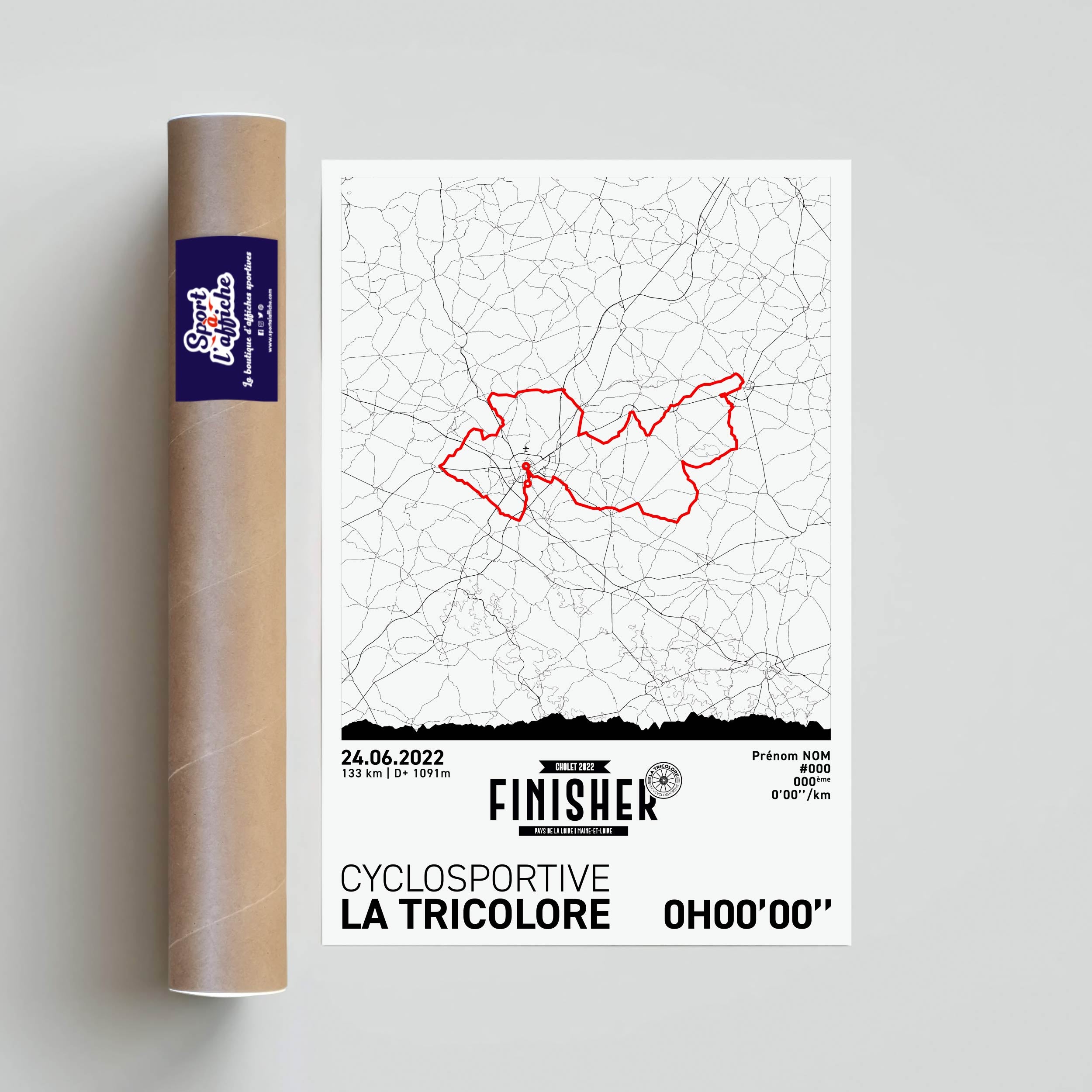Affiche Cyclisme - La Tricolore Cyclosportive 2022