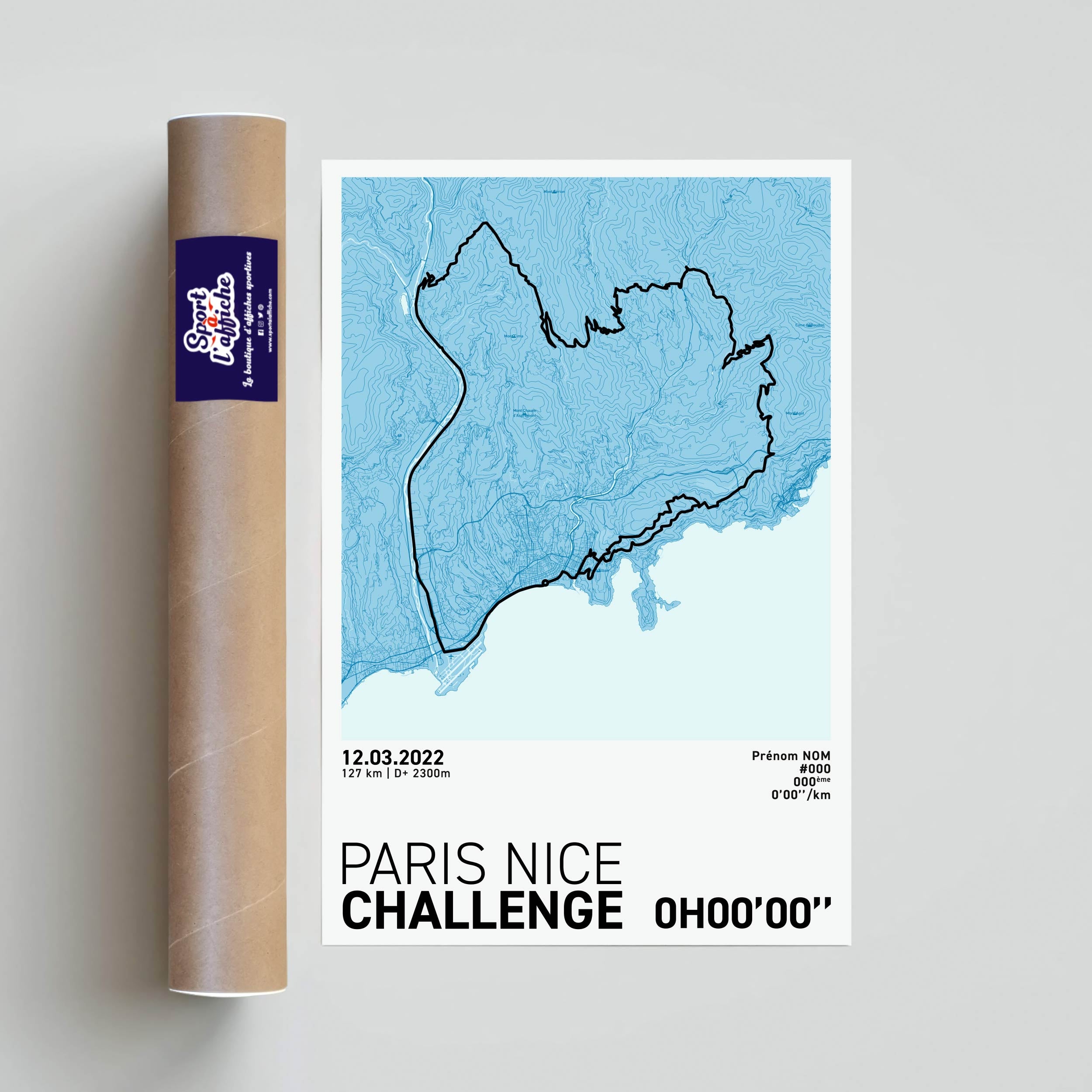 Affiche Cyclisme - Paris-Nice Challenge
