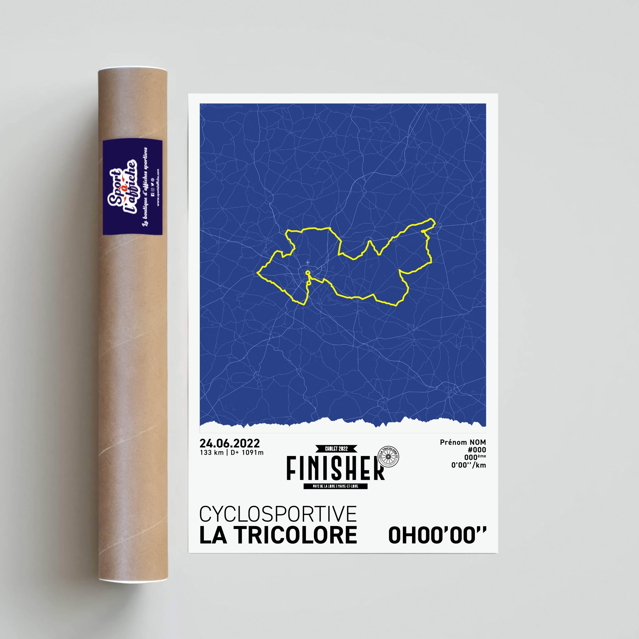 Affiche Cyclisme - La Tricolore Cyclosportive 2022