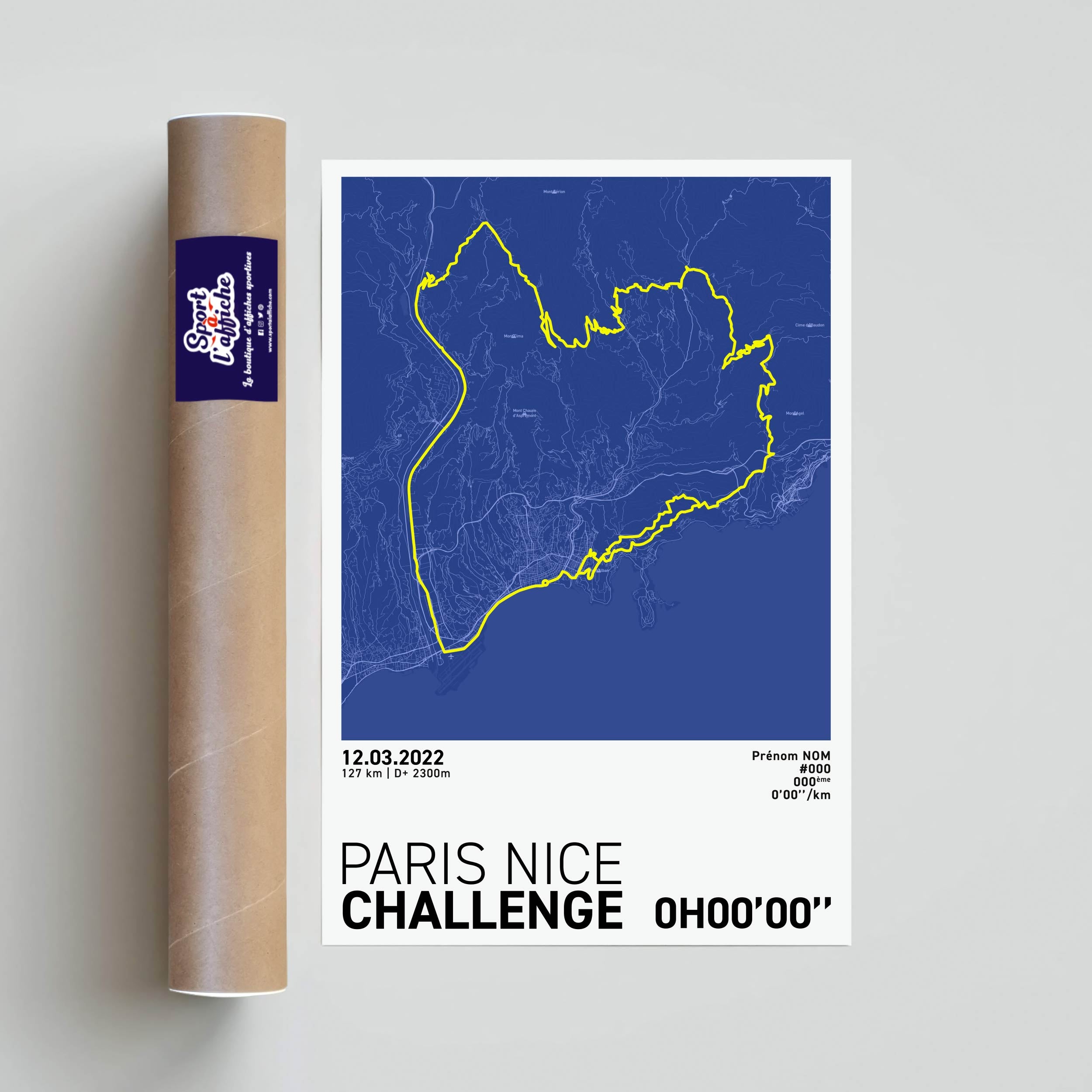Affiche Cyclisme - Paris-Nice Challenge