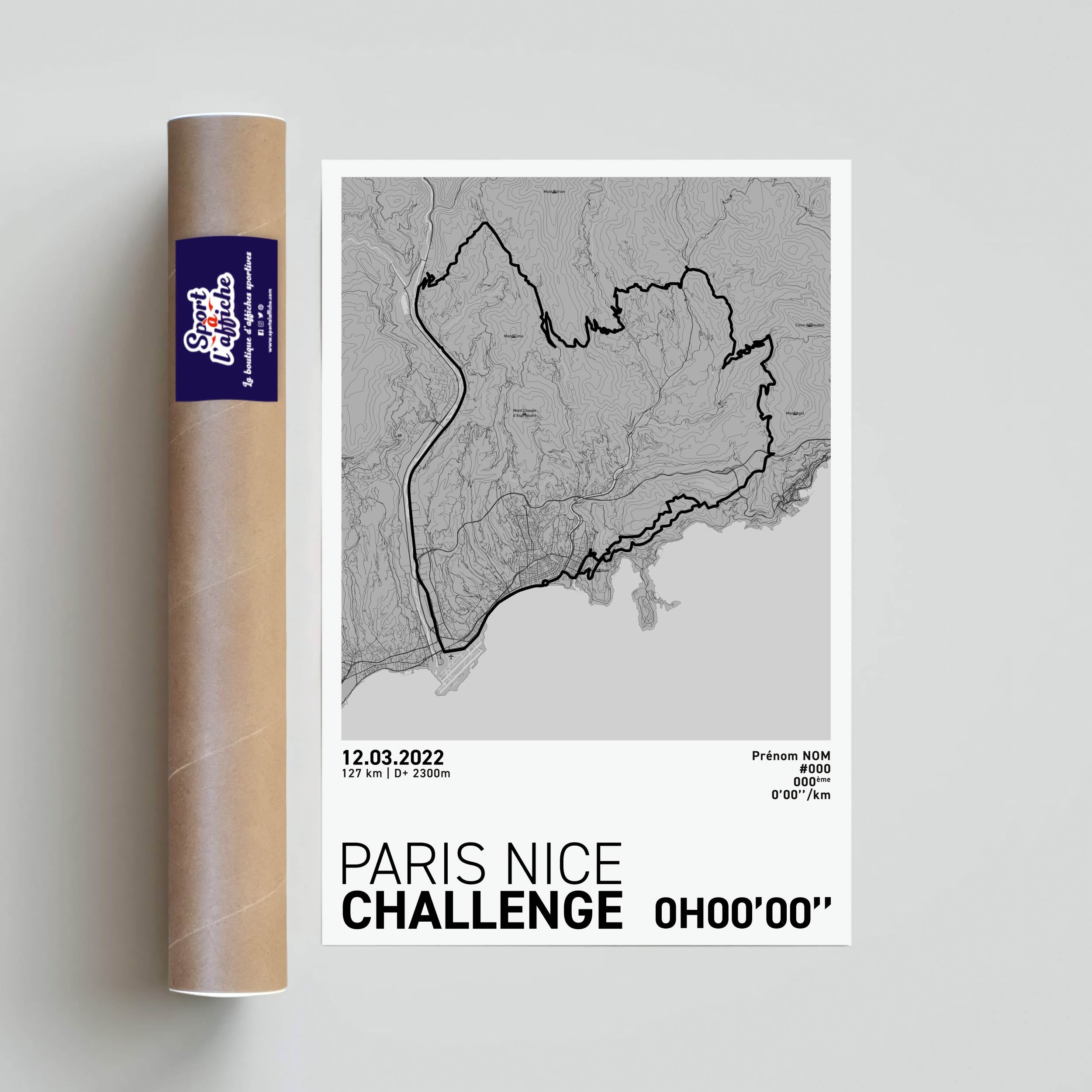 Affiche Cyclisme - Paris-Nice Challenge