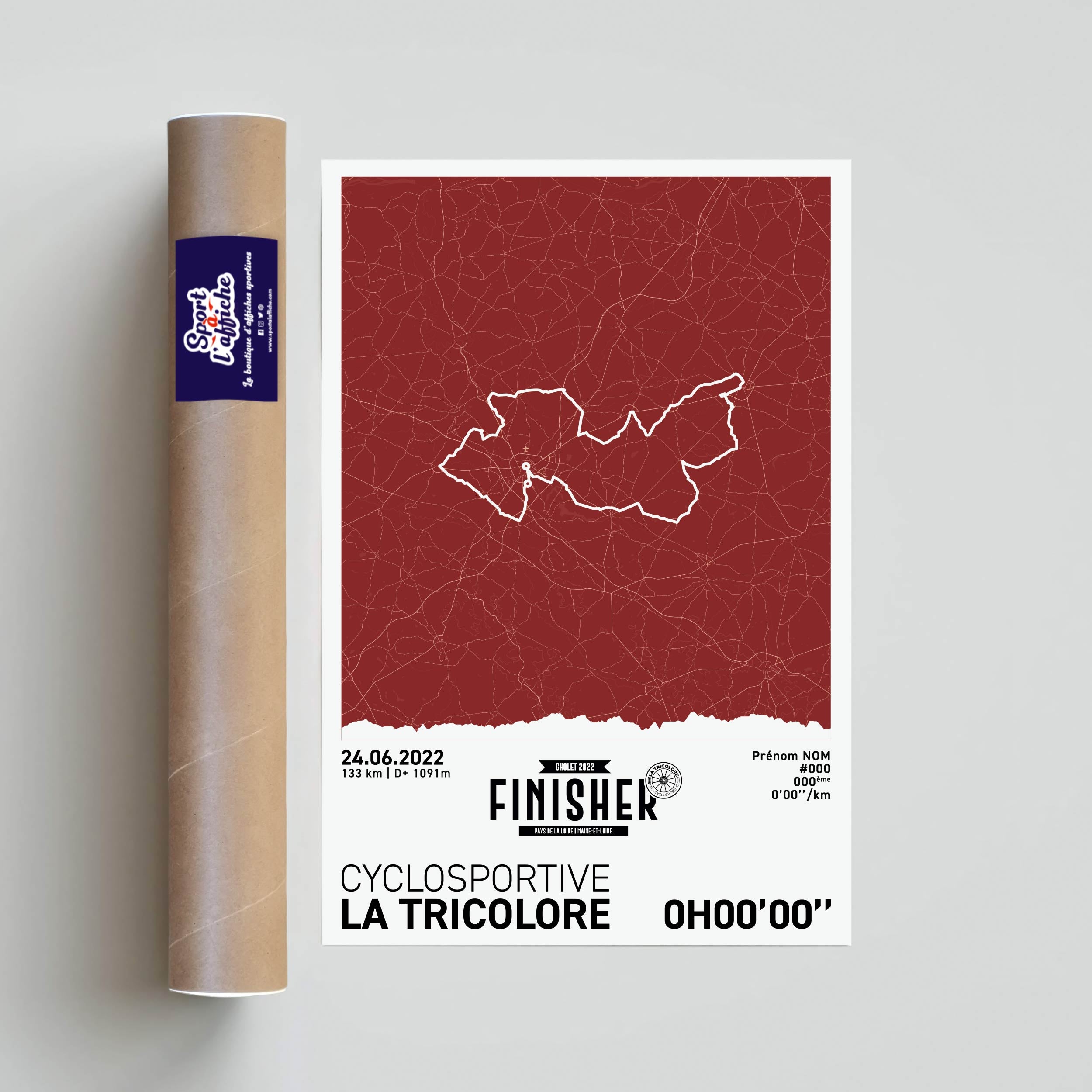 Affiche Cyclisme - La Tricolore Cyclosportive 2022