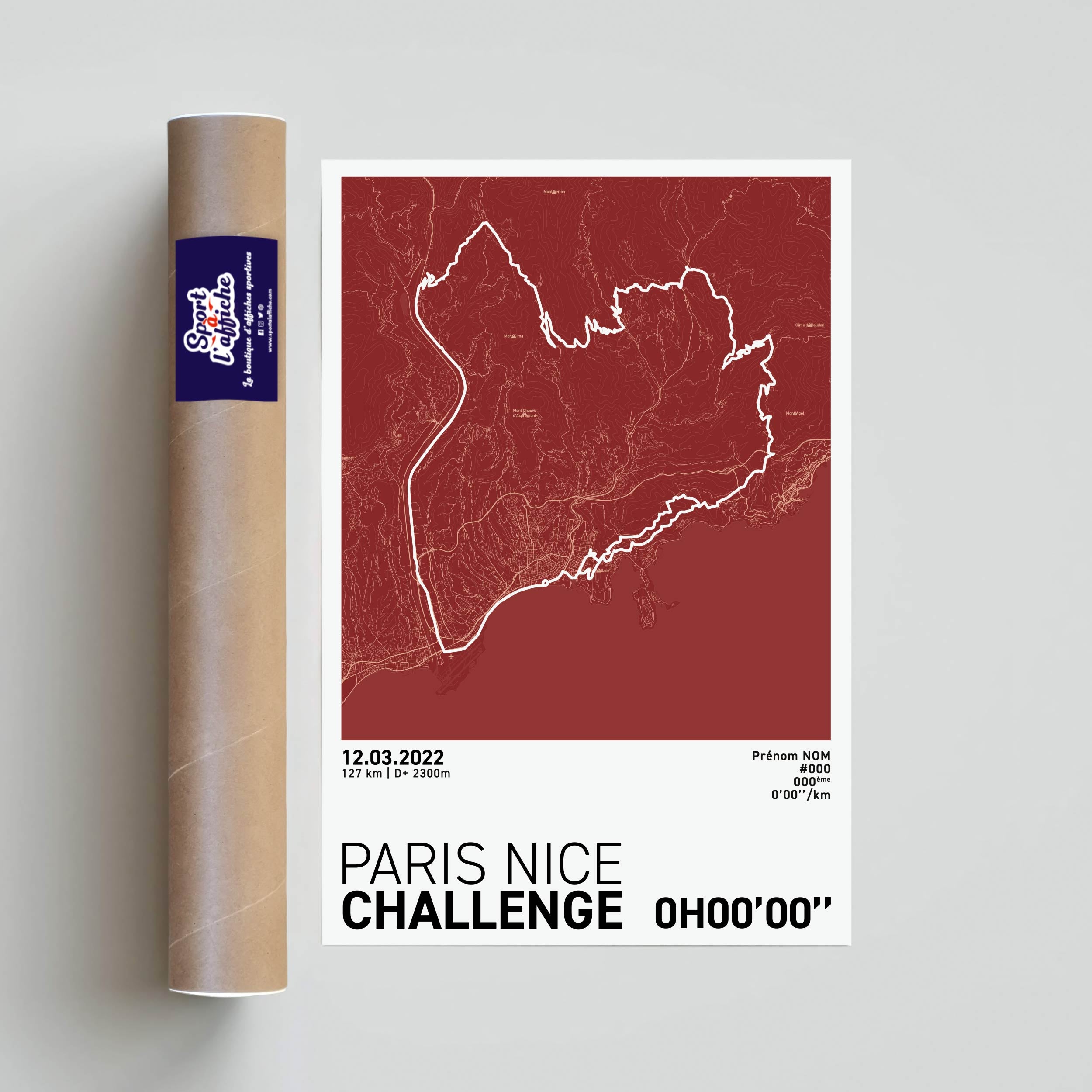 Affiche Cyclisme - Paris-Nice Challenge