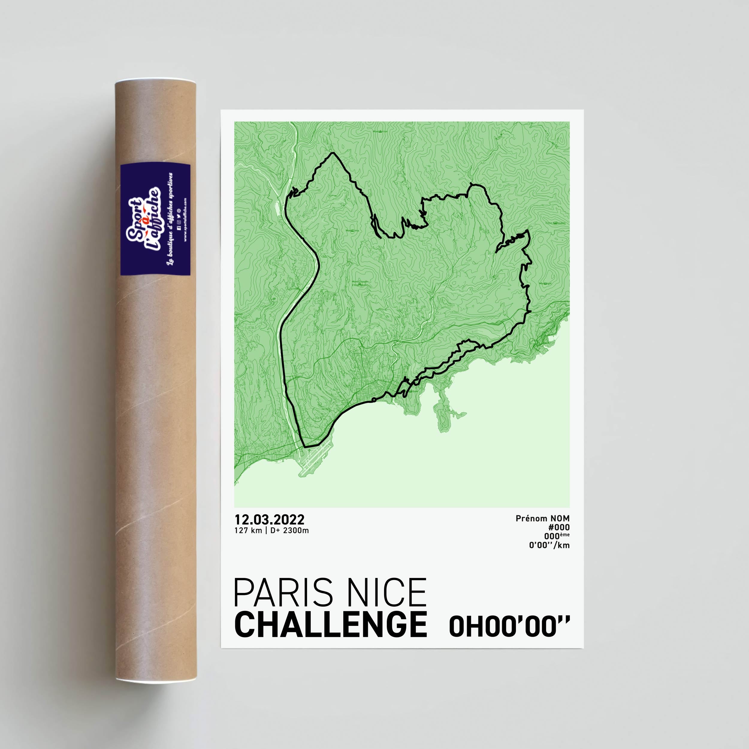 Affiche Cyclisme - Paris-Nice Challenge
