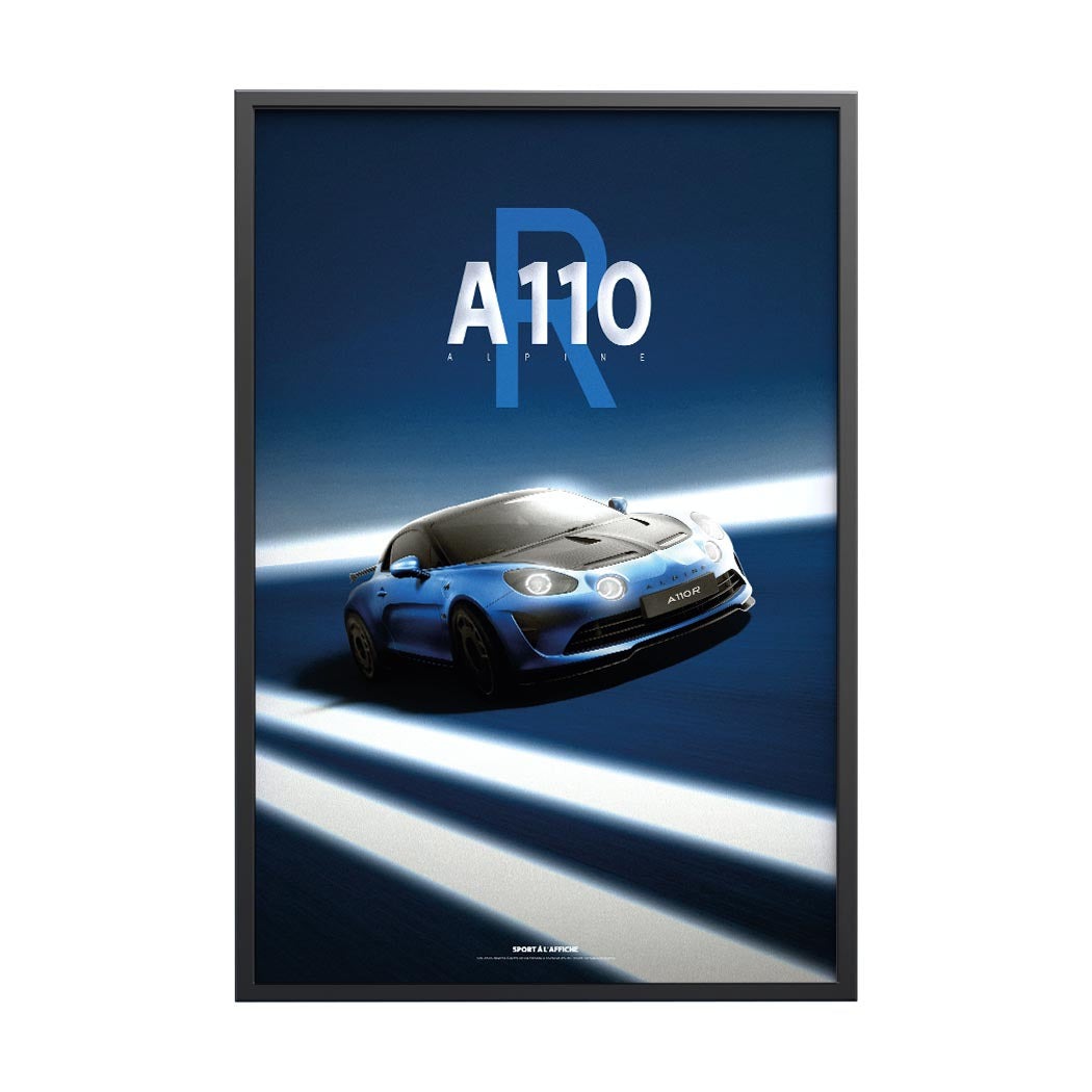 Affiche Alpine - A110 R
