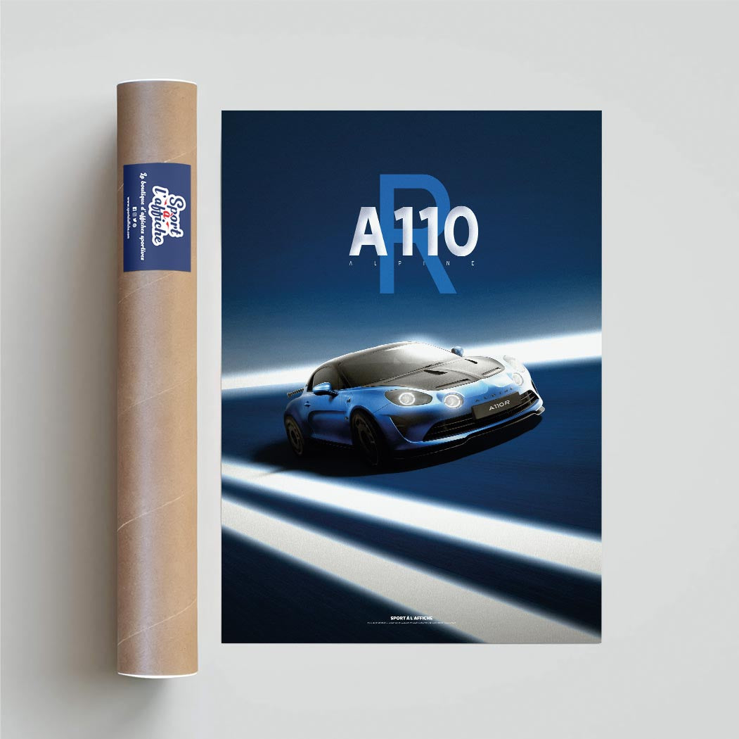 Affiche Alpine - A110 R