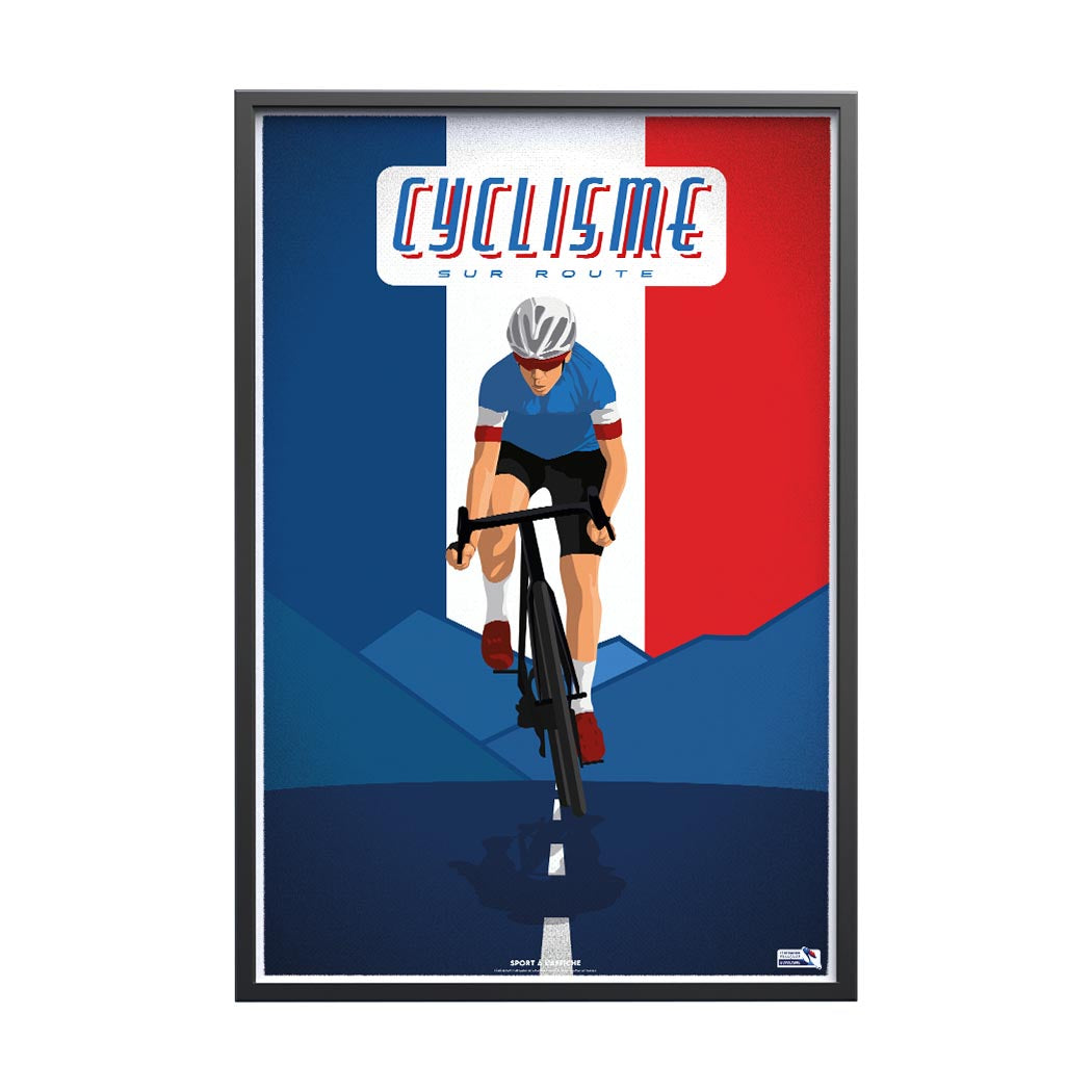 Affiche Cyclisme sur Route