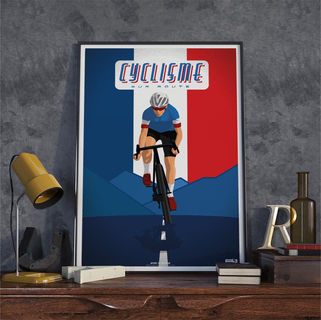 Affiche Cyclisme sur Route
