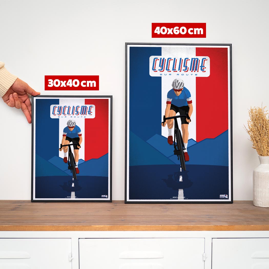 Affiche Cyclisme sur Route